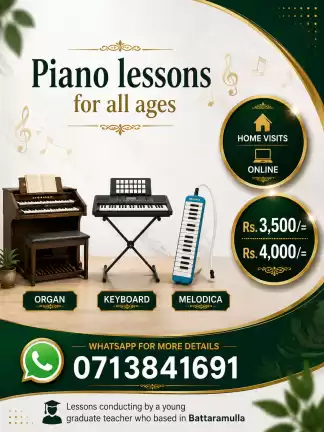 Piano / Keyboard / Organ / Melodica Classes
