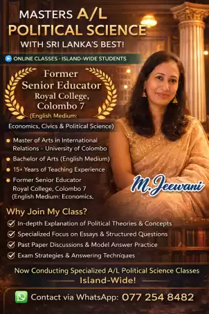 Political Science English Medium