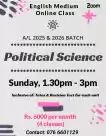 Political Science - National Syllabus - English Medium