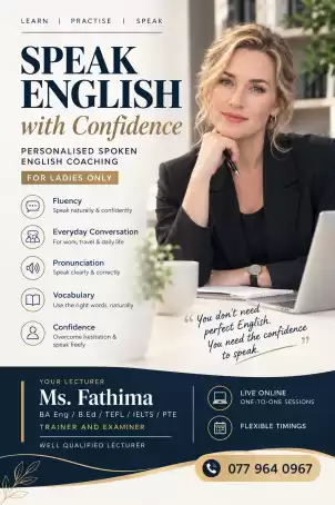 PRACTICAL ENGLISH SPEAKING COURSE FOR LADIES