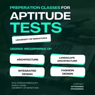 PREPERATION LESSONS FOR APTITUDE TESTS