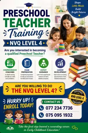 PRESCHOOL TEACHER TRAINING