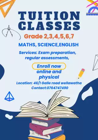 Primary classes for Garde 1 to 10 online and physicall