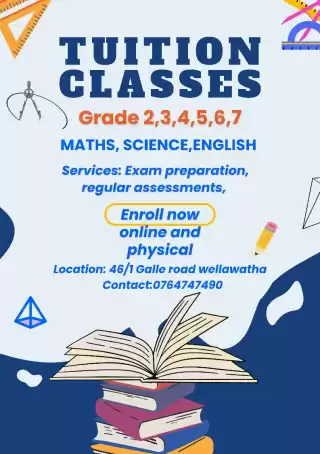 Primary classes from 1 to 7