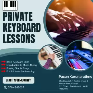 🎹 PRIVATE KEYBOARD LESSONS – HOME VISITS AVAILABLE! 🎶