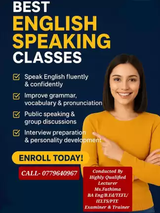 PROFESSIONAL ENGLISH SPEAKING COURSE FOR LADIES