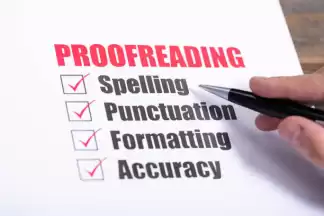 Proofreading services