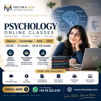 Psychology Online Classes - Edexcel / Cambridge / AQA