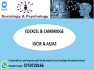 Psychology & Sociology - Edexcel/Cambridge (O/L,AS & A2) 