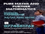  Pure maths and Further Pure Mathematics 