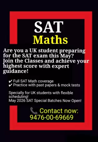 SAT Maths # Cambridge Checkpoint / Edexcel