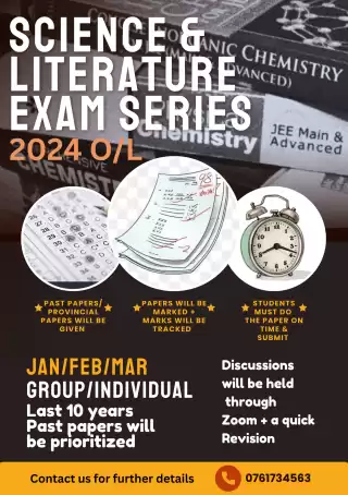 Science and Literature exam series