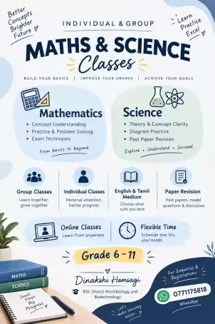 Science and mathematics