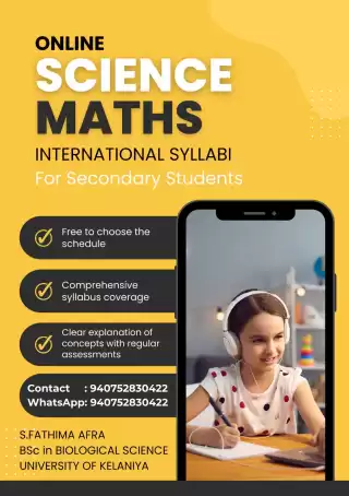 SCIENCE AND MATHS