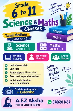 Science and maths