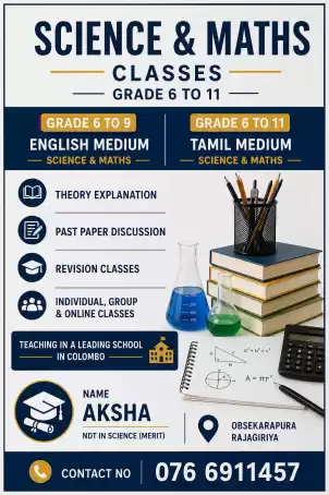 Science and maths