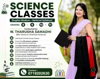Science Class -English Medium(Grade 9-11)
