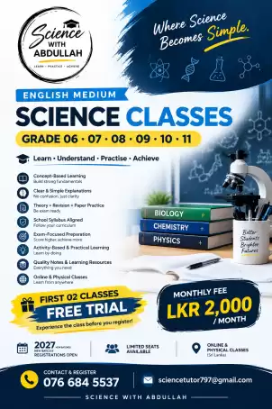 Science Classes 06-11