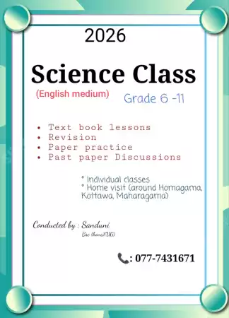 Science classes for Grade 6-11