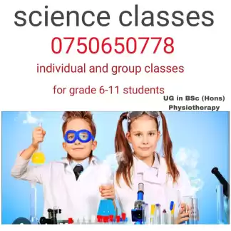 Science classes for grade 6-11