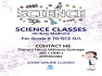 Science Classes for Grade 6-11 (Sinhala medium)