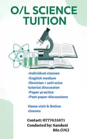Science classes for O/L