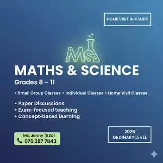 Science (English medium) 6 - 11 and O/L Revision