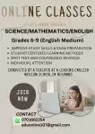 Science (English medium) for grades 6, 7, 8 and 9