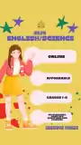 SCIENCE/ENGLISH Tuition Classes For International School Students of grade 1-6 ONLINE