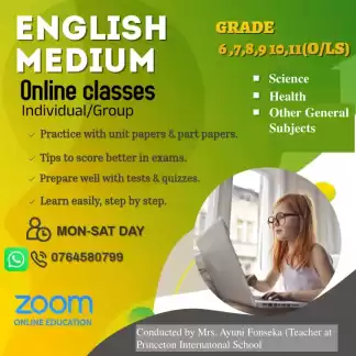 Science , Health other General subjects online class