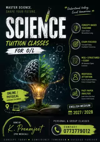 Science Individual/Small Group Classes(English Medium)