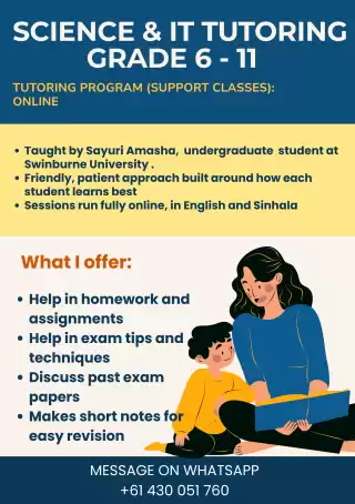 SCIENCE & IT TUTORING