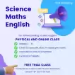 SCIENCE, MATHS & ENGLISH CLASSES