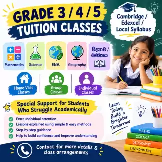 Science / Maths/ ENV Local Cambridge, Edexcel Grade 1–8