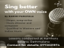 Sing better with your own voice