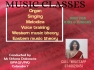 Singing/ Voice training classes
