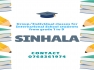 Sinhala classes for International School students from grade 1 to 9