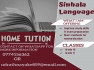 Sinhala classes (Online & Physical)
