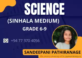 Sinhala Medium Science Class (6-11)