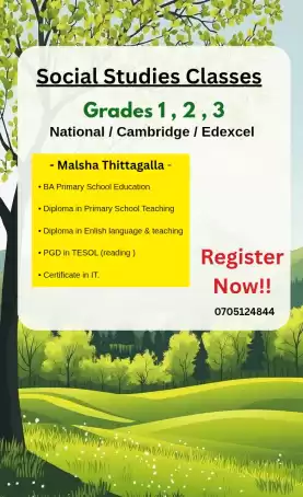 Social Studies & Geography classes for Grades 1,2,3. Social Studies & Geography classes for Grades 1,2,3.