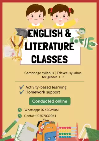 Spoken and written English classes for International school students (Cambridge/Edexel)