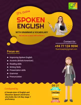 Spoken English and Grammar Classes with Pronunciation