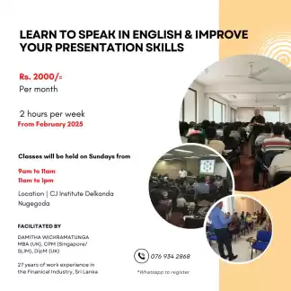 Spoken English and Presentation skill development