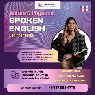 SPOKEN ENGLISH (BEGINNER LEVEL)