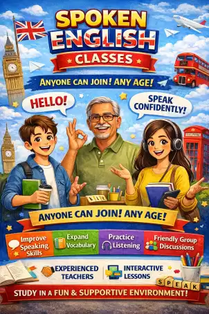 Spoken English classes for everyone