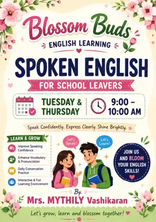 Spoken English Day time classes