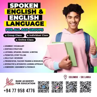 Spoken English / English Language / TKT & IELTS TRAINING