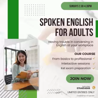 Spoken English for adults