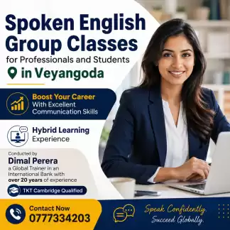 Spoken English Group Classes for Professionals and Students
