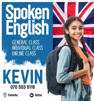 Spoken English Online or Home visiting